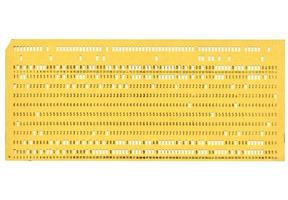 Punched card isolated photo