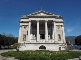 Tempio Voltiano Volta Temple in Como photo