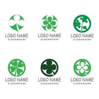 Clover Logo Template vector symbol nature