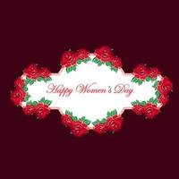 Women's Day 8 March vector