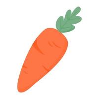 hand drawn vegetables carrot.eps vector