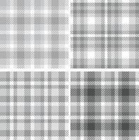 Seamless check monocrom pattern. Textile tartan plaid swatch