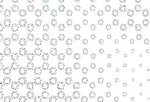 Light blue, red vector texture with disks.