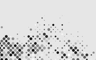 Light Silver, Gray vector pattern with spheres.