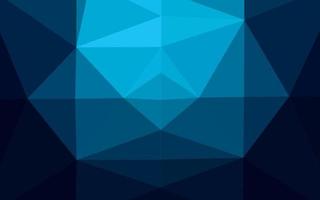 Light BLUE vector polygonal template.