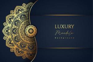 Luxury mandala islamic background vector