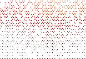 Light Red vector pattern with spheres.