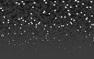 Light Black vector pattern in square style.