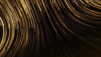 abstrait de lignes d'or video