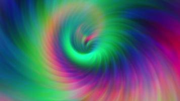 Abstract moving multicolored spiral background. video