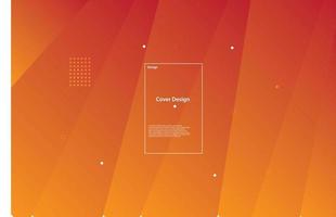 abstract orange background vector illustration