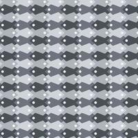 Seamless geometric pattern with fish vector