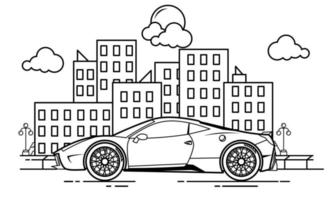 Car Drawing Vector Art, Icons, and Graphics for Free Download