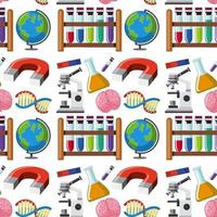 Learning icon seamless background vector