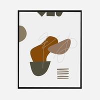 minimalist abstract aesthetic illustrations vector