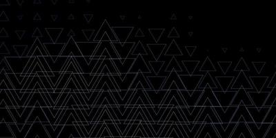 Dark Blue, Red vector pattern with polygonal style.