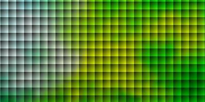 Light Green, Yellow vector background in polygonal style.