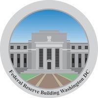 Federal reserve building, Washingtoc DC, USA. vector