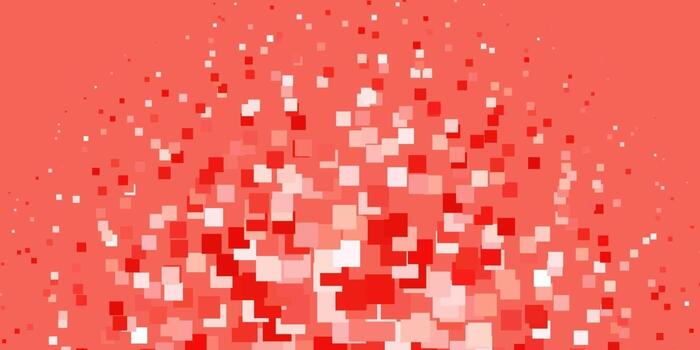 Light Red vector backdrop with rectangles.