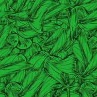 pile of leaves illustration pattern seamless leaf background  green vector