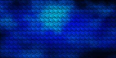 Dark BLUE vector background with rectangles.