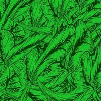 pila de hojas de ilustración. dejar el patrón sin costuras. fondo de hoja vector