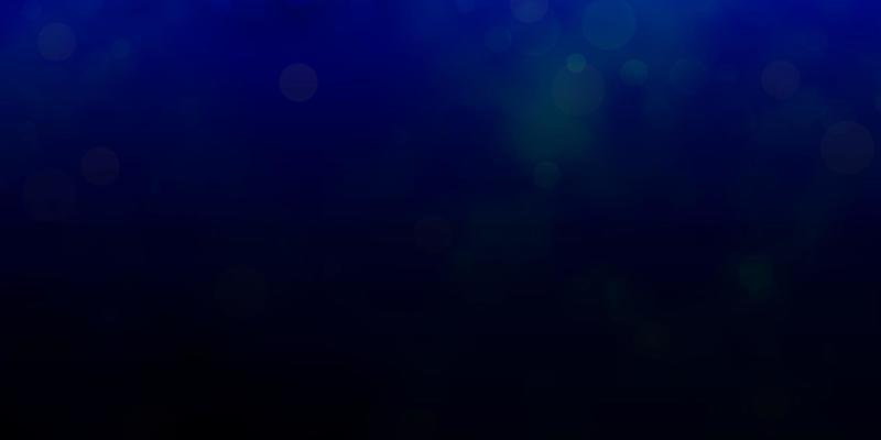 Dark BLUE vector layout with circle shapes.