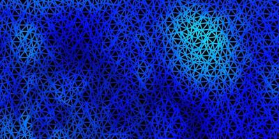 Dark pink, blue vector poly triangle layout.