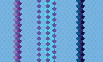 abstract background with circles, fish scales, vector