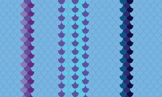 abstract background with circles, fish scales, vector