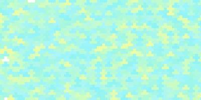 Light Blue, Green vector pattern in square style.