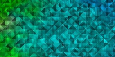 Light Blue, Green vector background with polygonal style.