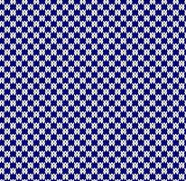 Seamless knitted blue white color squares pattern vector illustration