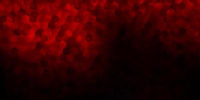 Dark red vector pattern with abstract shapes.