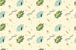 Twig Seamless Pattern vector