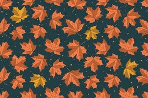 Maple Leaf Pattern vector