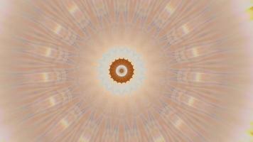 Light Pink and Peach Kaleidoscope Background Element video