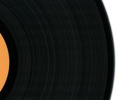 Vinyl record detail photo