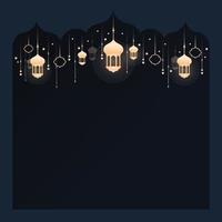 Ramadhan kareem background design vector