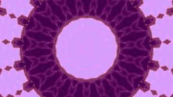 Violet and Pink Diamond Teal Kaleidoscope Element video