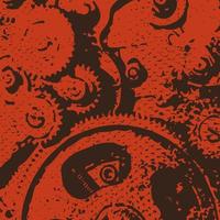 Grunge textured background for Machine. vector