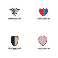 shield logo design vector,shield emblem logo template vector