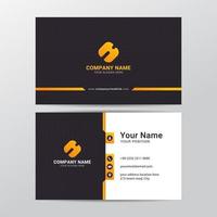 Business card template design vector graphic