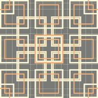 Autumn in grey,orange and white on geometric seamless pattern vector