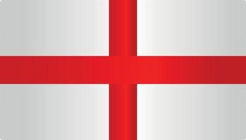 england country flag symbol flat vector with gradient color