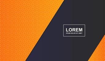 Modern Background with Orange Pixel Motif vector