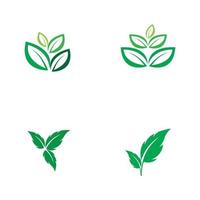 green leaf ecology nature element vector