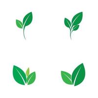 green leaf ecology nature element vector