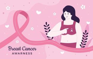 Breast Cancer Awareness Month vector