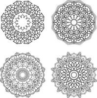 Vector mandala Collection.free vector elements